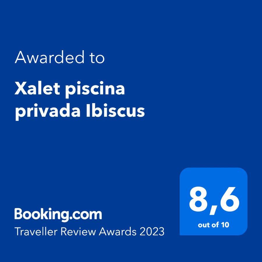Xalet Piscina Privada Ibiscus Villa L'Ametlla de Mar Dış mekan fotoğraf